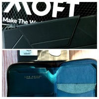 スタンドにも使えるMOFTキャリーケースと紛失防止タグ付きでなくさない財布SmartWallet2を導入してみた